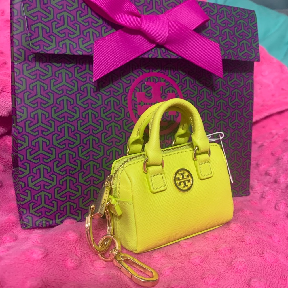 Authentic NWT Tory Burch Keyfob